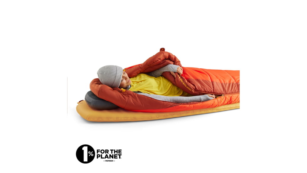 Sea to Summit Pursuit Plus SI Mat, Regular, Zinnia Orange, Medium / Regular, A3505