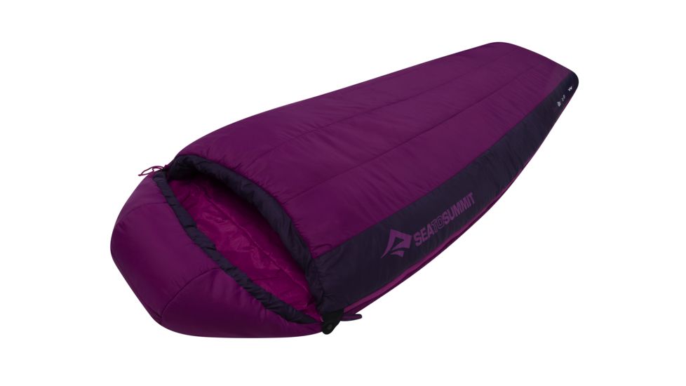 Sea to Summit Quest 38F Sleeping Bag - Womens, Purple, Long, S5011