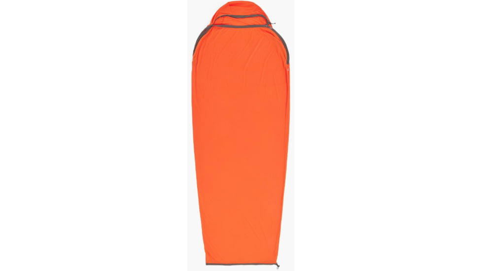 Sea to Summit Reactor Extreme Sleeping Bag Liner w/Drawcord, Spicy Orange, Standard, A3208