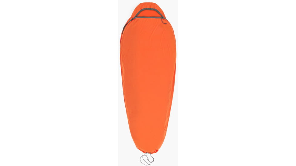 Sea to Summit Reactor Extreme Sleeping Bag Liner w/Drawcord, Spicy Orange, Standard, A3208