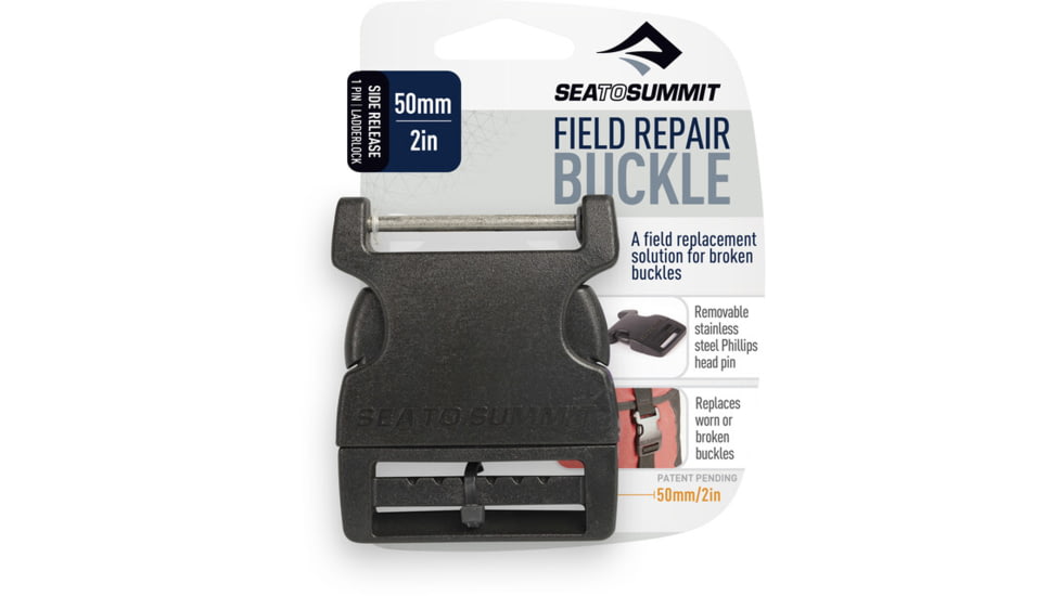 Sea to Summit Side Release, 1 Pin, 2in, Black, 50mm, 250