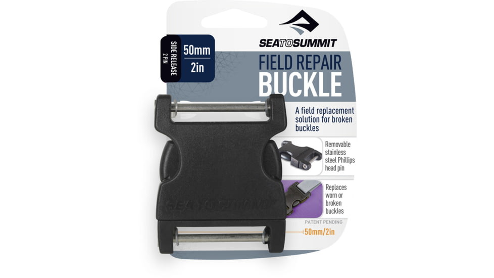 Sea to Summit Side Release, 2 Pin, 2in, Black, 50mm, 249