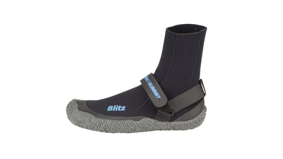 Sea to Summit Solution Blitz Booties, Black/Blue, 684