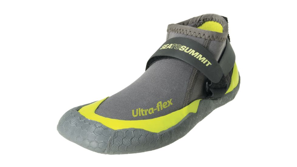 Sea to Summit Solution Ultra Flex Booties,Grey/Lime, 683
