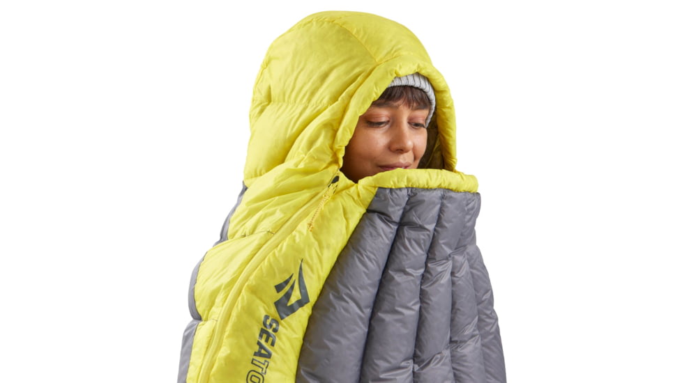 Sea to Summit Spark Down 45F/7C Sleeping Bag - Womens, Regular, Pewter Grey, Regular, S3213