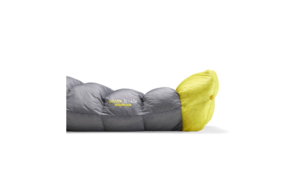 Sea to Summit Spark Down 45F/7C Sleeping Bag - Womens, Regular, Pewter Grey, Regular, S3213
