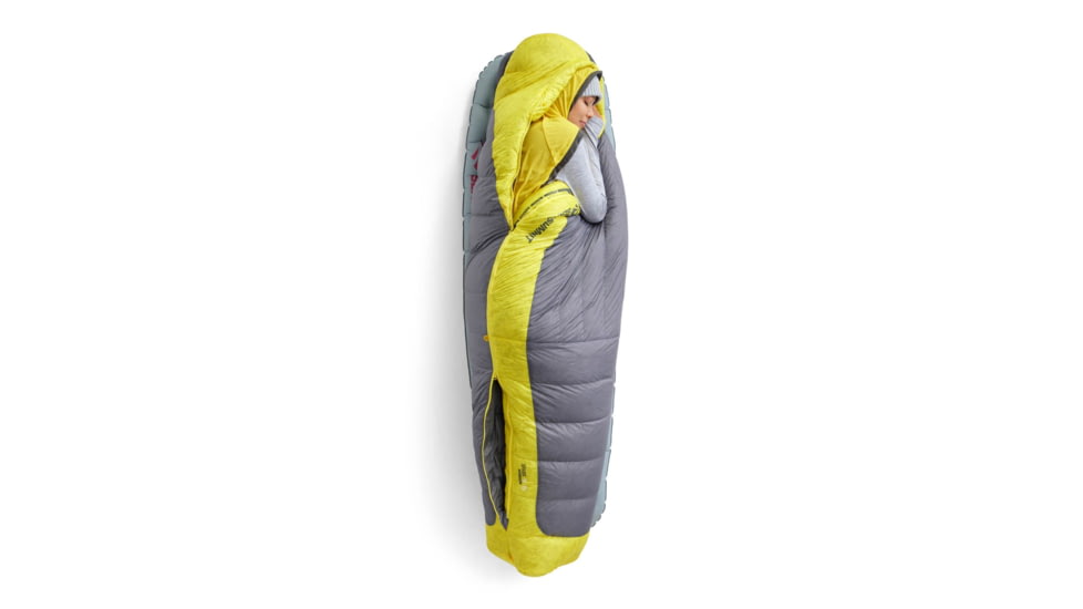 Sea to Summit Spark Down 45F/7C Sleeping Bag - Womens, Regular, Pewter Grey, Regular, S3213