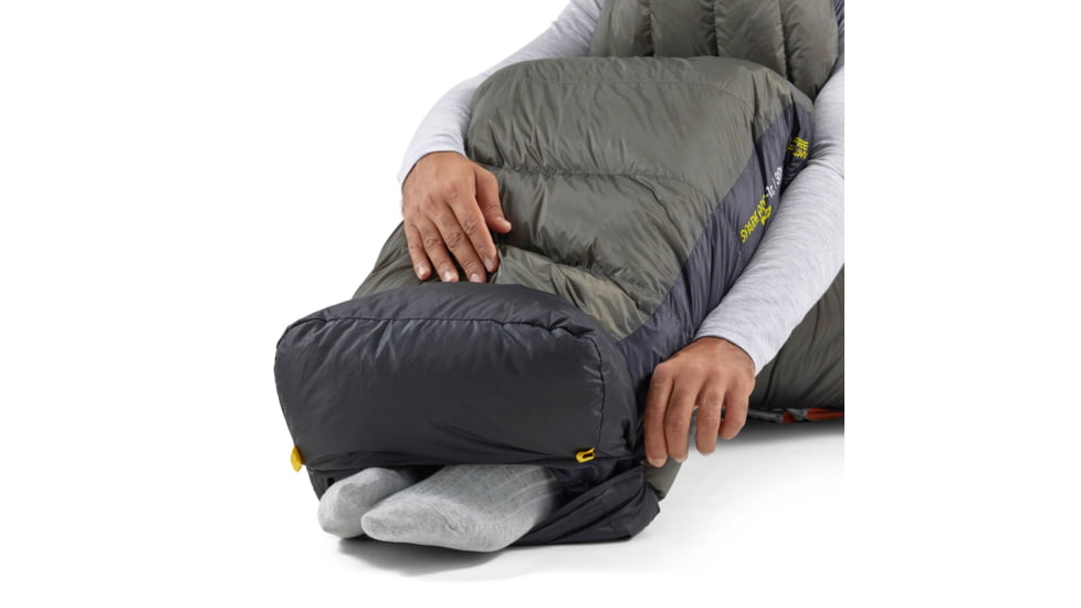 Sea to Summit Spark Pro Down 15F/-9C Sleeping Bag, Regular, Beluga Black, Regular, S2161