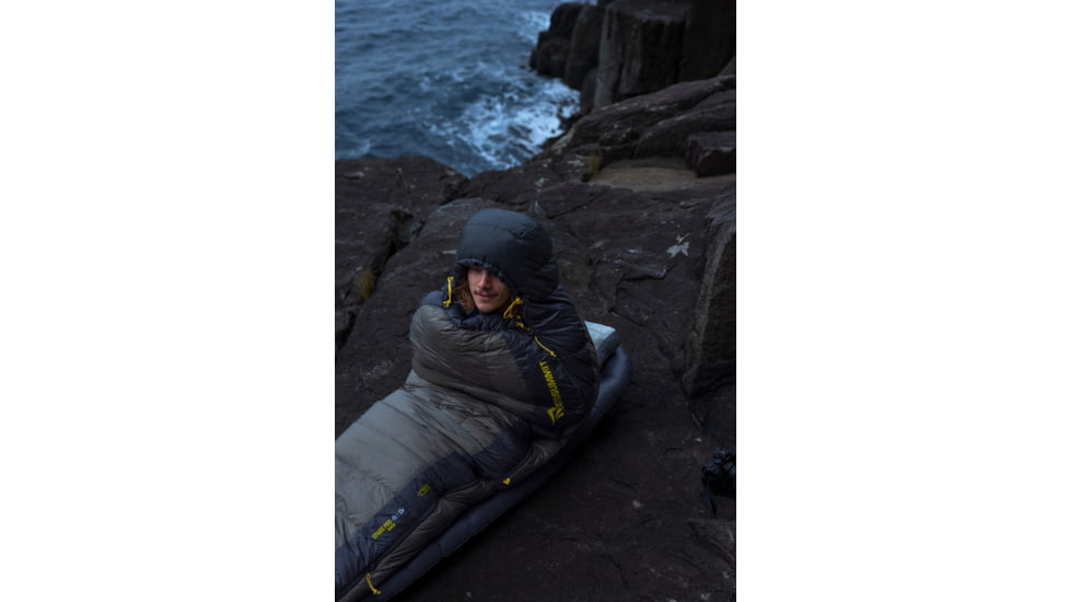 Sea to Summit Spark Pro Down 15F/-9C Sleeping Bag, Regular, Beluga Black, Regular, S2161