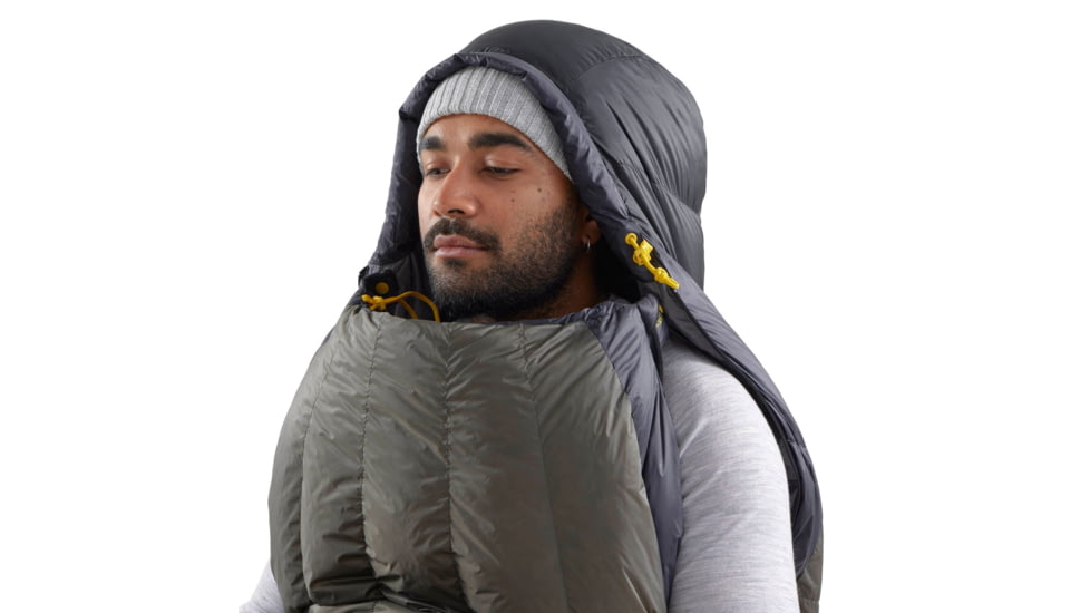 Sea to Summit Spark Pro Down 15F/-9C Sleeping Bag, Regular, Beluga Black, Regular, S2161