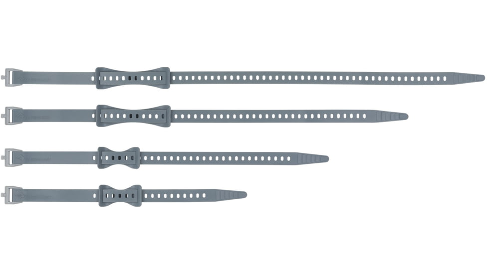 Sea to Summit Stretch-Loc TPU Straps Set, 4 Pack, Dusk, All Sizes x 20mm, 856-65