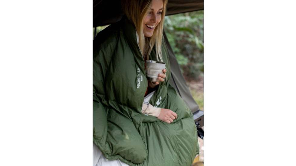 Sea to Summit Tanami Down 45F/7C Comforter, Single Size, Cypress Green, Single, S2413