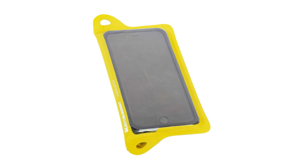 Sea to Summit TPU Guide Waterproof Case for Large Smartphones, Yellow, 387-50