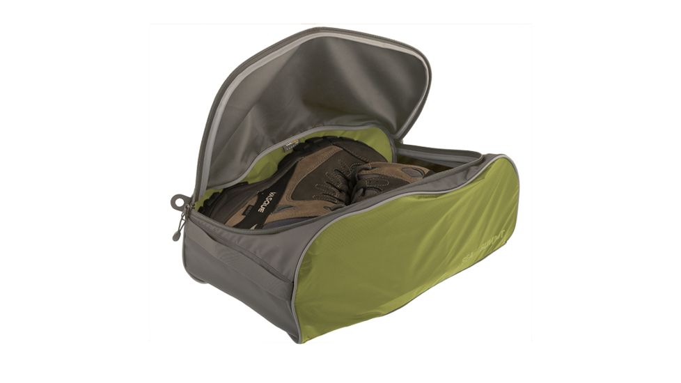Sea to Summit Travelling Light Shoe Bag, L, Lime Green, 476-41