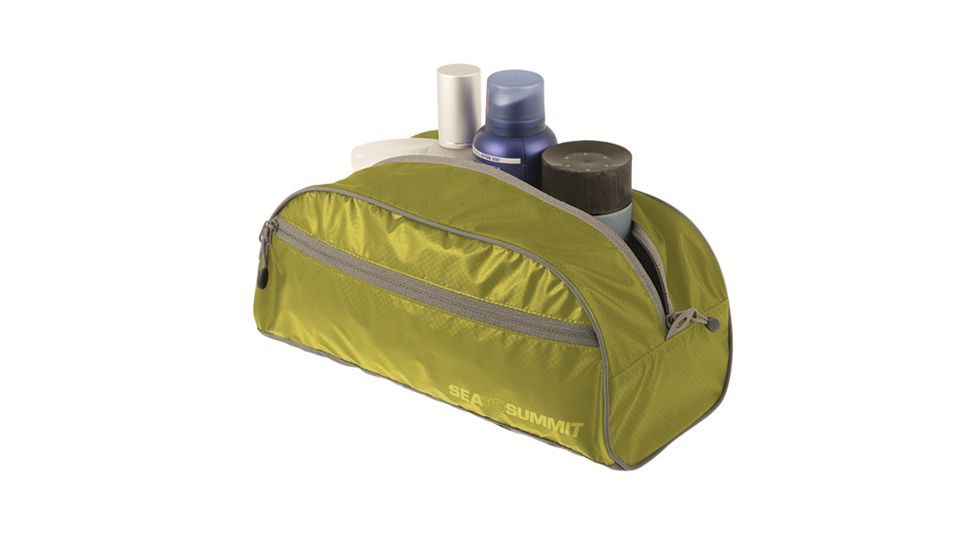 Sea to Summit Travelling Light Toiletry Bag, Large, Lime Green, 446-41