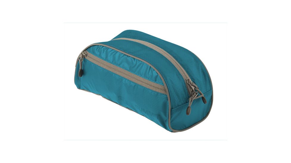 Sea to Summit Travelling Light Toiletry Bag, Small, Pacific Blue, 445-32