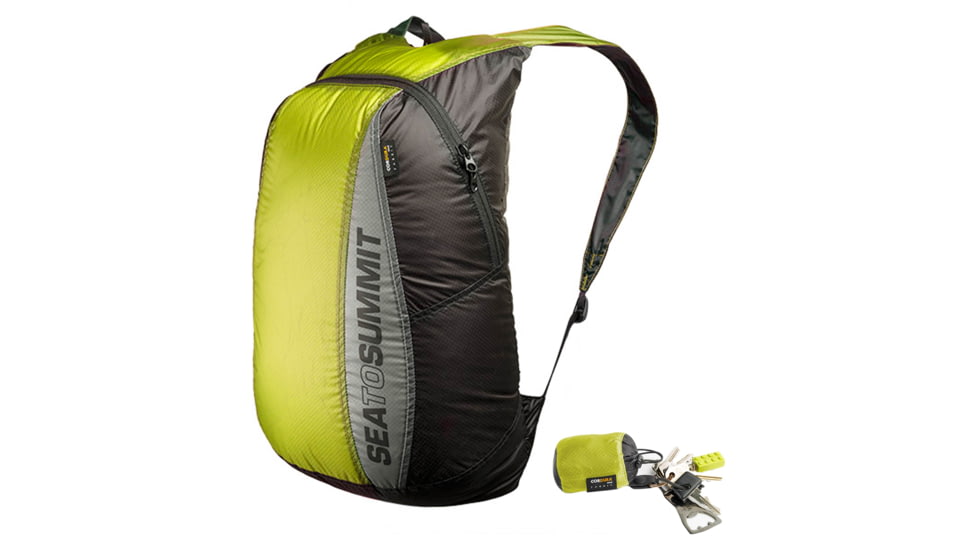 Sea to Summit Travelling Light Ultra-Sil Travel Day Pack-Lime/Grey