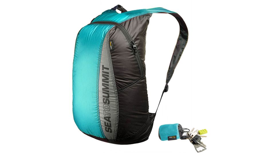 Sea to Summit Travelling Light Ultra-Sil Travel Day Pack-Pacific Blue