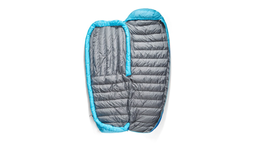 Sea to Summit Trek Down 15F/ -9C Sleeping Bag, Regular, Snorkel Blue, Regular, S1024