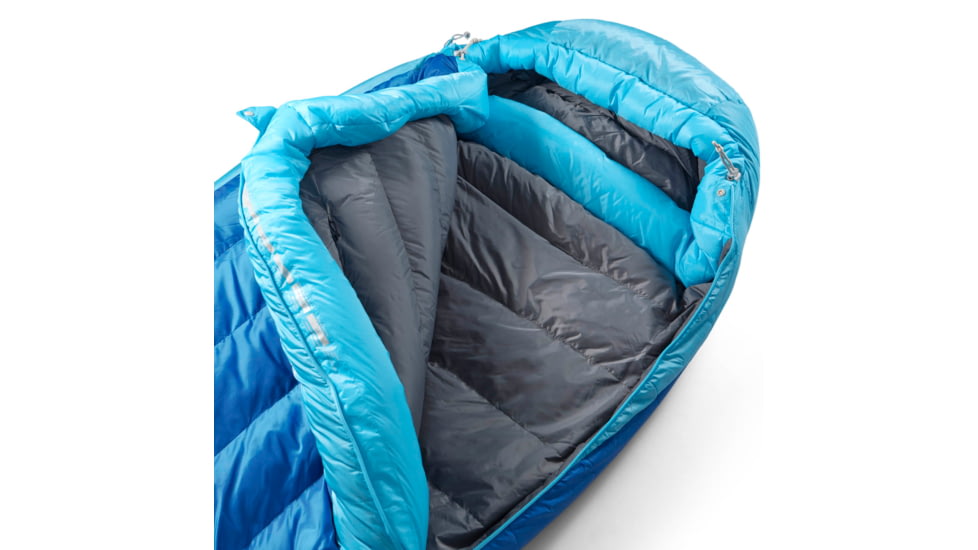Sea to Summit Trek Down 15F/ -9C Sleeping Bag, Regular, Snorkel Blue, Regular, S1024