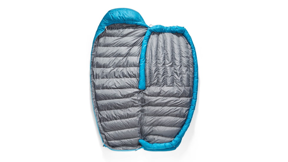Sea to Summit Trek Down 30F/-1C Sleeping Bag - Womens, Regular, Blue Atoll, Regular, S3013