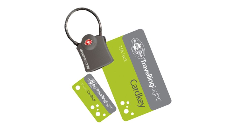 TSA Travel Card Key Lock