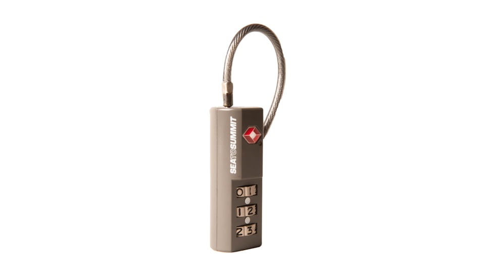 TSA Travel Combination Cable Lock