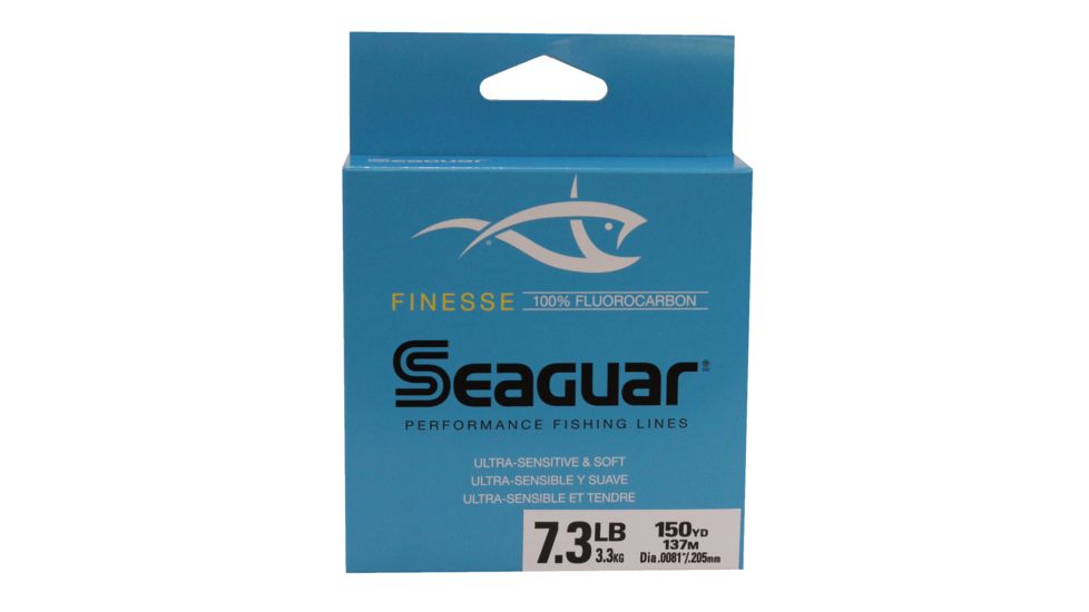 Seaguar Finesse 150 - 7.3 Lb. Test Fluorocarbon Fishing Linecarbon Line, 07FN150