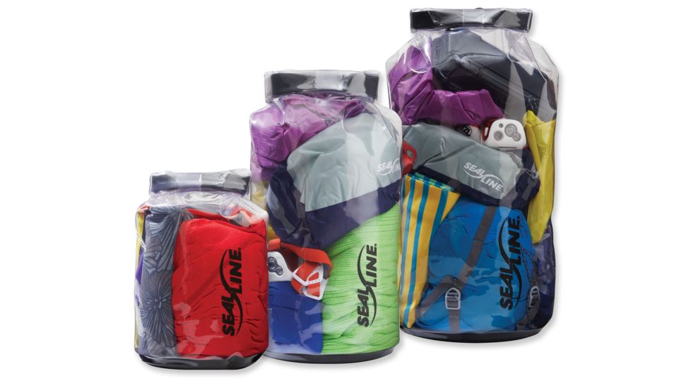 SealLine Baja View Dry Bag, Clear, 5L, 11154