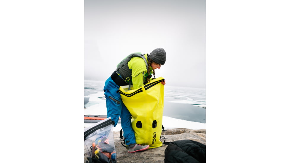 SealLine Black Canyon Dry Pack, Yellow, 115 LTR, 10915