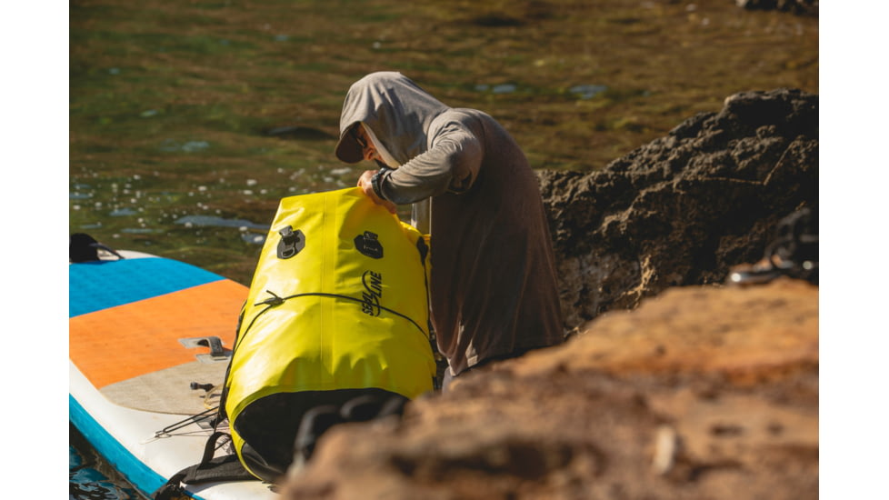 SealLine Black Canyon Dry Pack, Yellow, 65 LTR, 10918