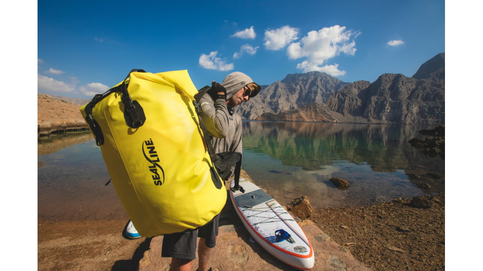SealLine Black Canyon Dry Pack, Yellow, 65 LTR, 10918