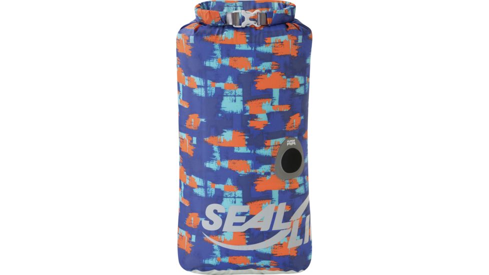 SealLine Blocker PurgeAir Dry Sack, Blue Camo, 10 LTR, 09757