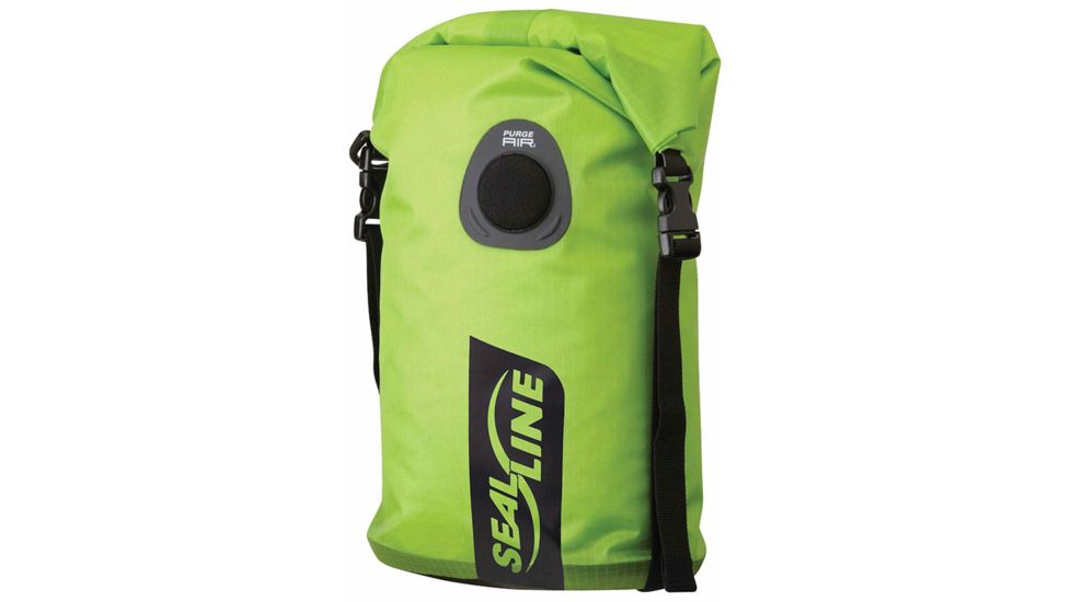 SealLine Bulkhead Compression Dry Bag-Green-5 L