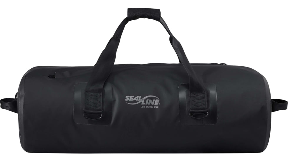SealLine Classic Zip Duffel Bag, 75 liters, Black, 8435