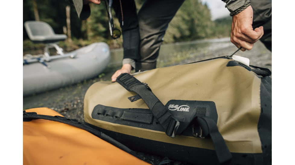 SealLine U24 PRO Zip Duffle Bag, Brown, 70L, 14075