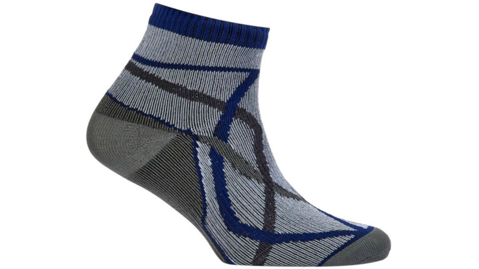 Thin Socklet - Mens-Grey-X-Large