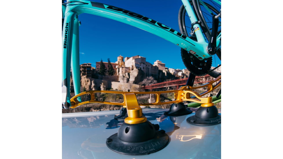 SeaSucker Komodo Bike Rack, Gold, 810046210376