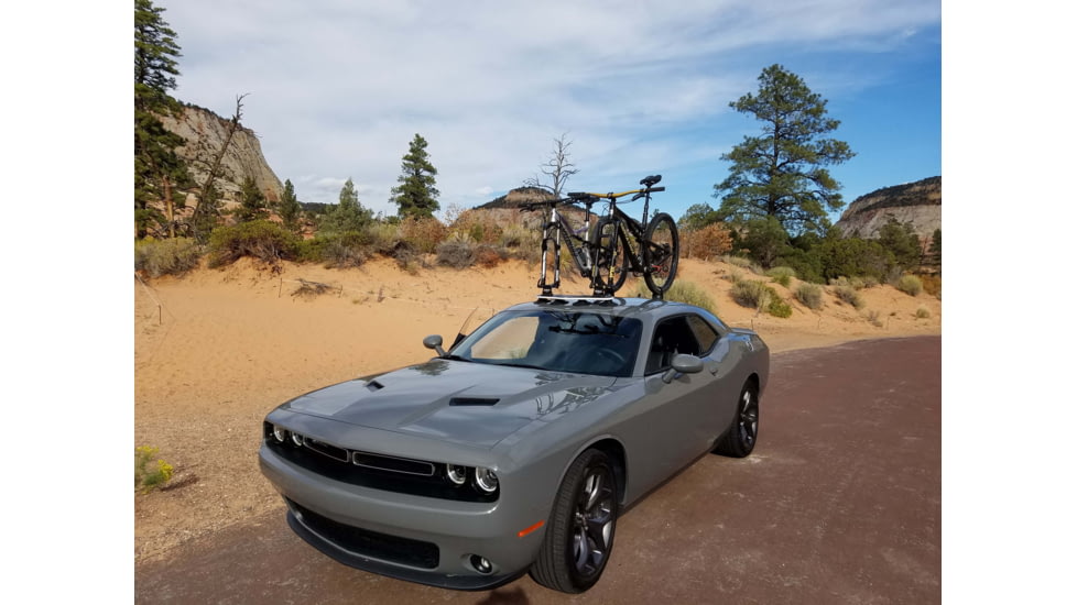 SeaSucker Mini Bomber Bike Rack, Holds 2 Bikes, Black, 810046210017