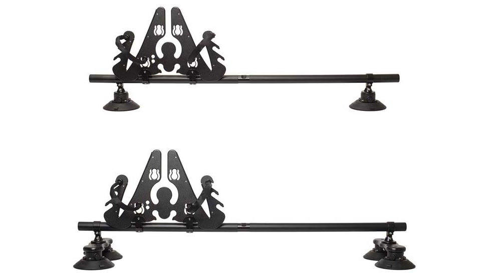 SeaSucker Monkey Bars Ski Carrier, Black, SX6154