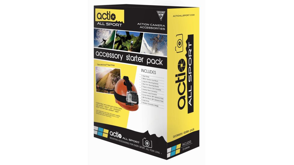 Seattle Sports Actio Action Cam Accessory Starter Pack