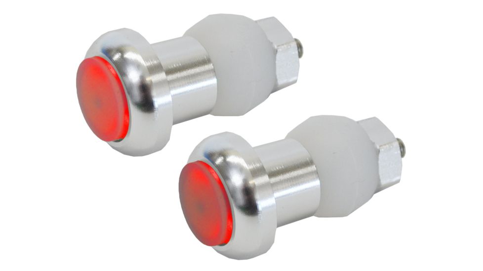 Seattle Sports CycleFire Bar Plug  Lights, Silver 52724