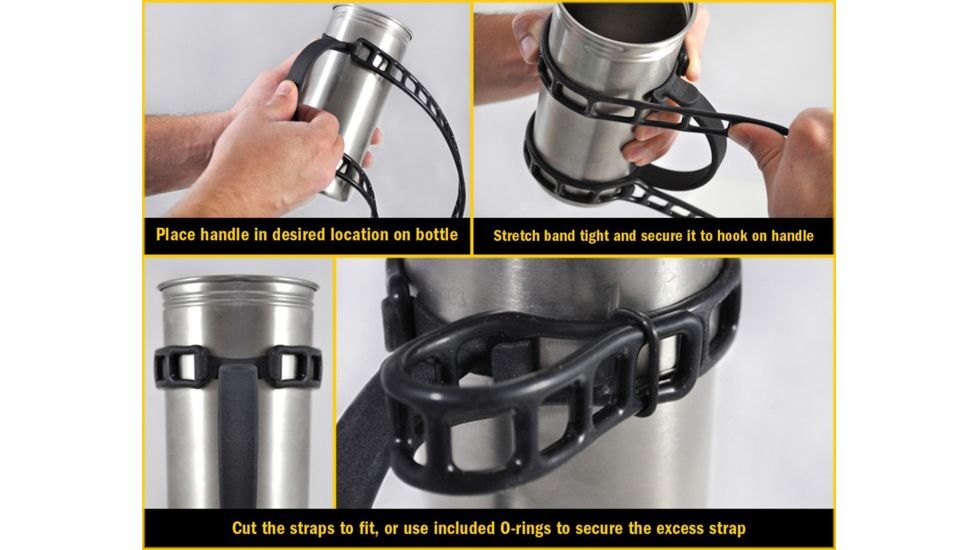 Seattle Sports Mug Handle Adapter  -  Mug-it, Black 66315
