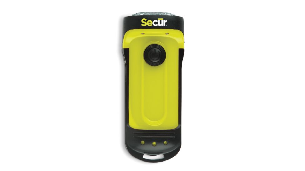 Secur Waterproof Dynamo 3 LED Flashlight,8 Lumens,Yellow/Green/Black SP-1001