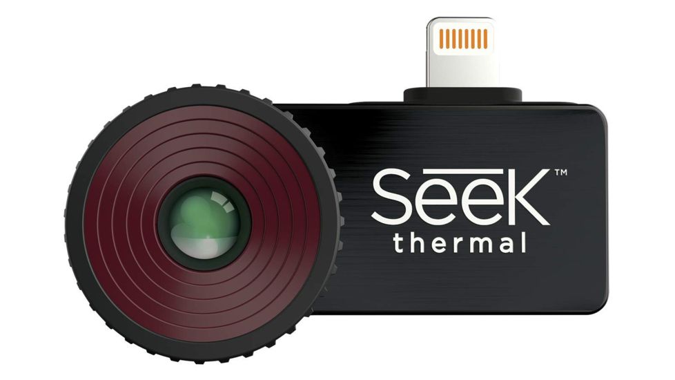 Seek Thermal CompactPRO Imaging Camera for iOS, Black, 1 x 1.75 x 1 inches, LQ-AAAX