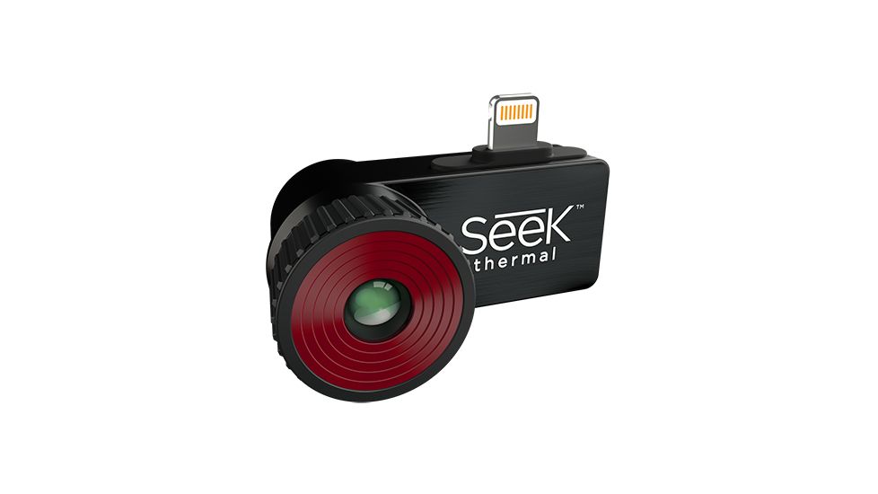 Seek Thermal CompactPRO Imaging Camera For iOS, Black, 1 x 1.75 x 1 inches, LQ-AAAX