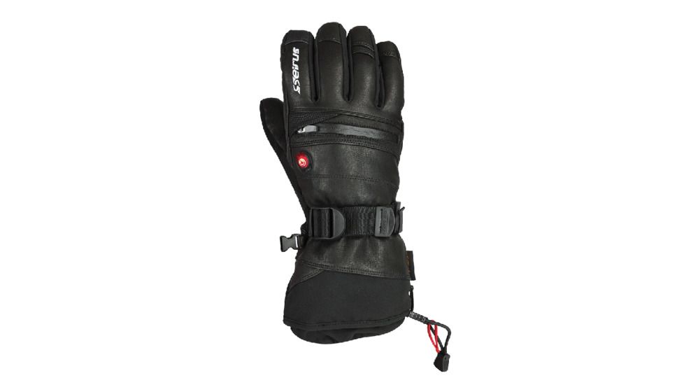 Seirus Heat Touch Hellfire Glove, Womens, Black, Small, 1083.2.0012
