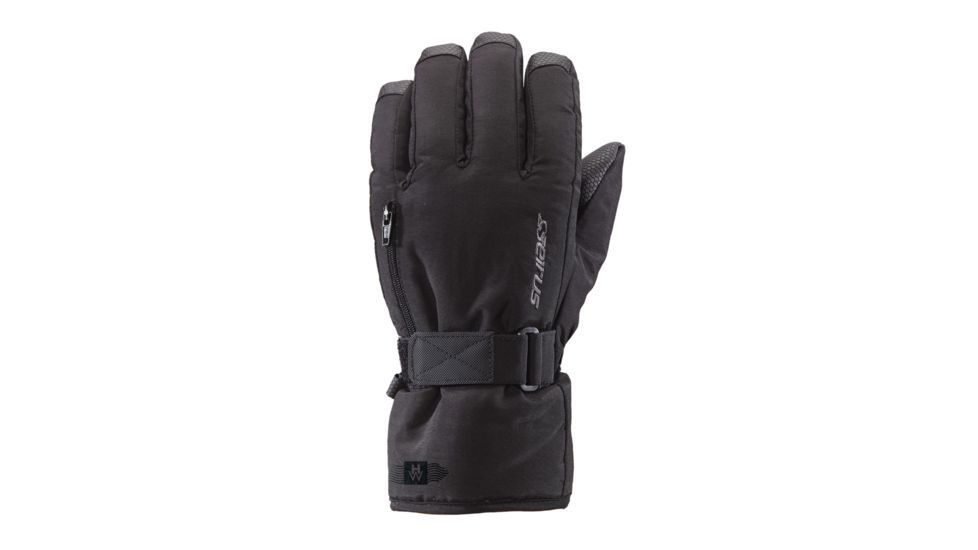 Seirus Heatwave JR Stash Glove - Kids, Black, Medium, 1541.3.0013