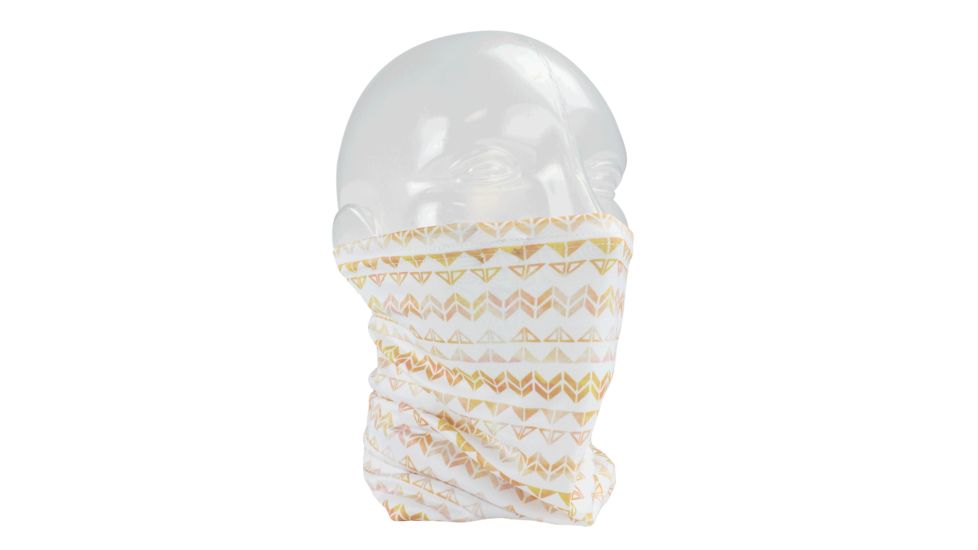 Seirus Litewave50 Neck-Up Unisex, Cosmos-White/Rust, One Size, 2282.0.1800