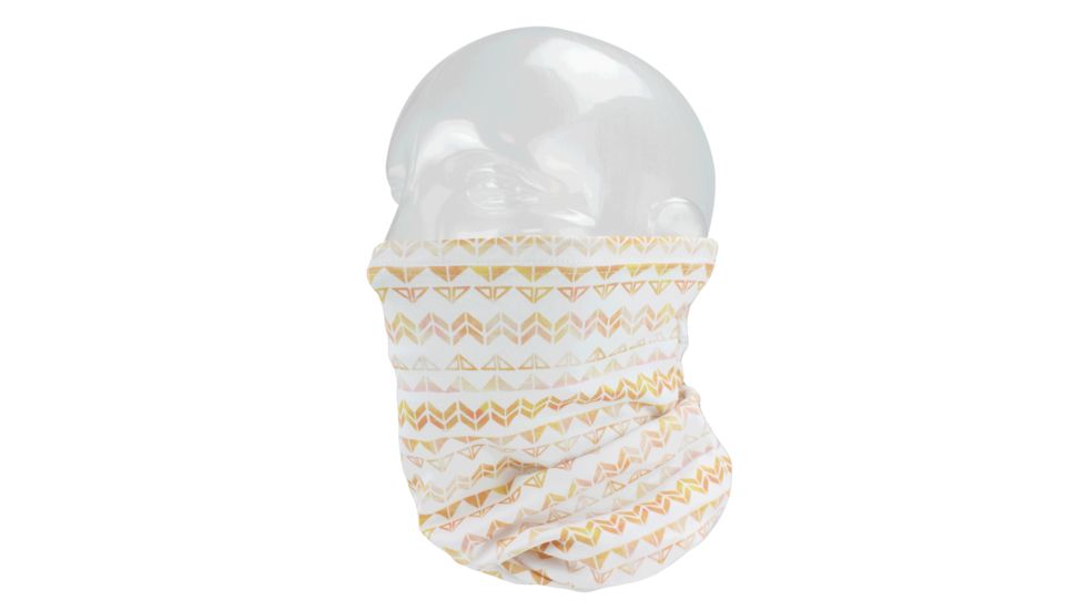 Seirus Litewave50 Neck-Up Unisex, Cosmos-White/Rust, One Size, 2282.0.1800